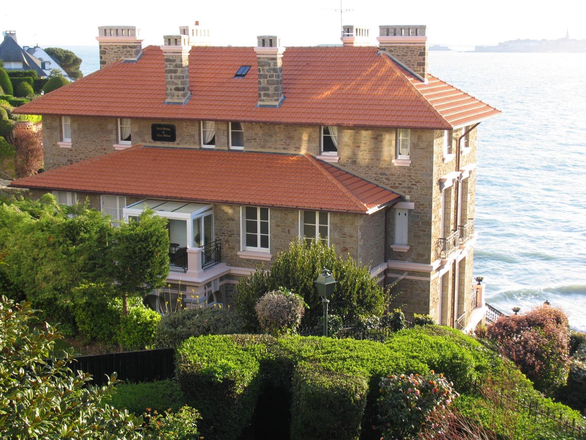 Hotel Villa Reine Hortense Dinard Exterior photo