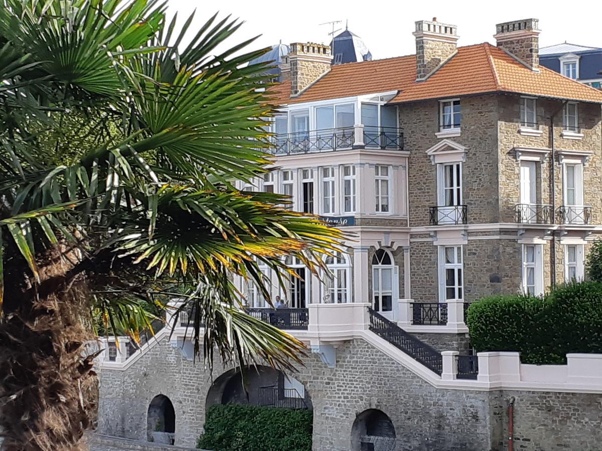 Hotel Villa Reine Hortense Dinard Exterior photo